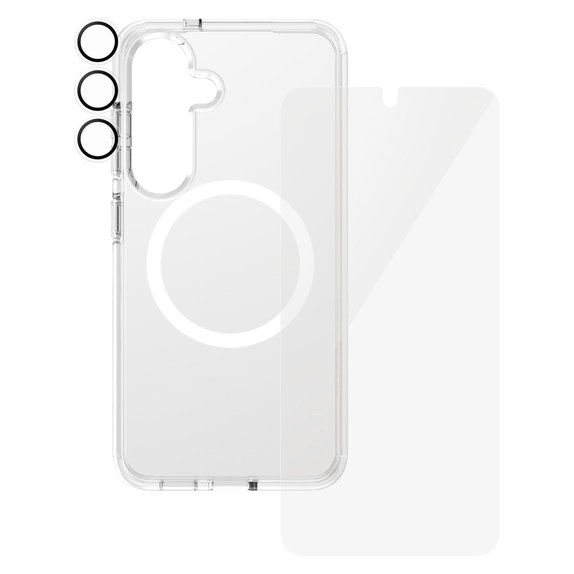Bundle 3 az 1-ben Samsung Galaxy S25 készülékhez, PanzerGlass