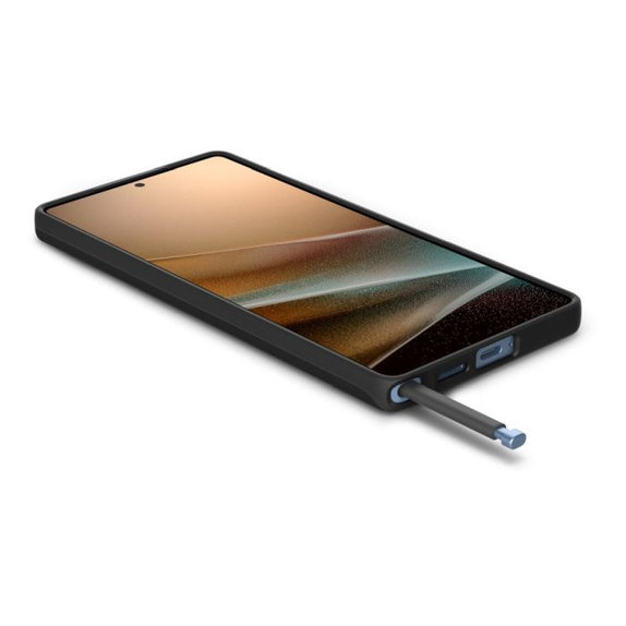 Spigen - Tok Thin Fit MagSafe-el - Samsung Galaxy S25 Ultra, fekete