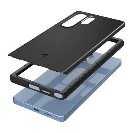 Spigen - Tok Thin Fit MagSafe-el - Samsung Galaxy S25 Ultra, fekete