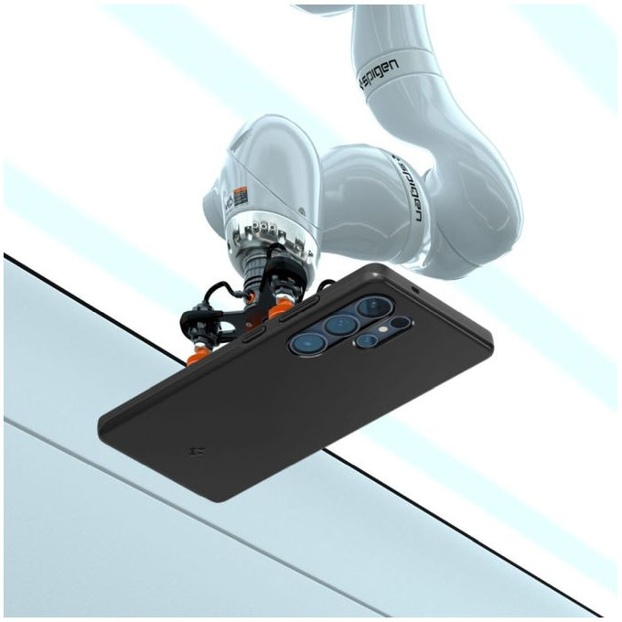 Spigen - Tok Thin Fit MagSafe-el - Samsung Galaxy S25 Ultra, fekete