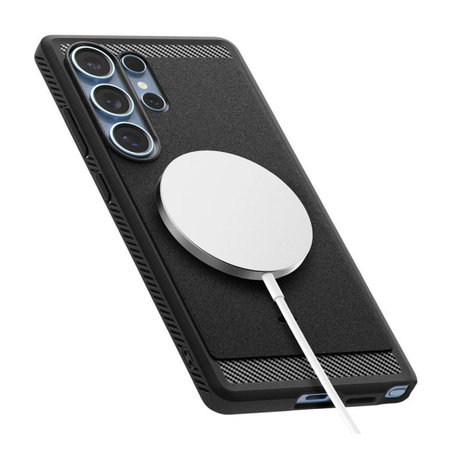 Spigen - Tok Rugged Armor MagSafe-el - Samsung Galaxy S25 Ultra, Matte Black