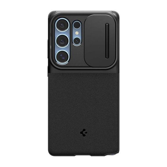 Spigen - Tok Optik Armor - Samsung Galaxy S25 Ultra, fekete