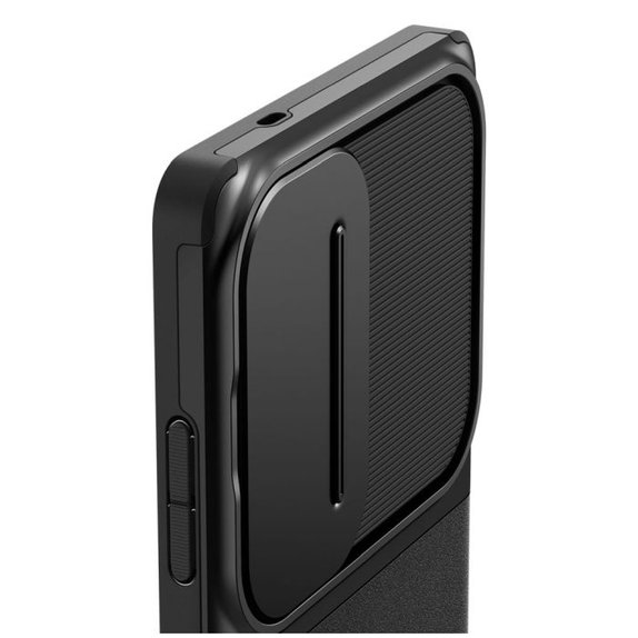 Spigen - Tok Optik Armor - Samsung Galaxy S25 Ultra, fekete