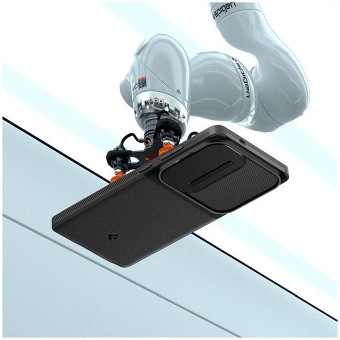 Spigen - Tok Optik Armor - Samsung Galaxy S25 Ultra, fekete