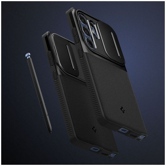 Spigen - Tok Optik Armor - Samsung Galaxy S25 Ultra, fekete
