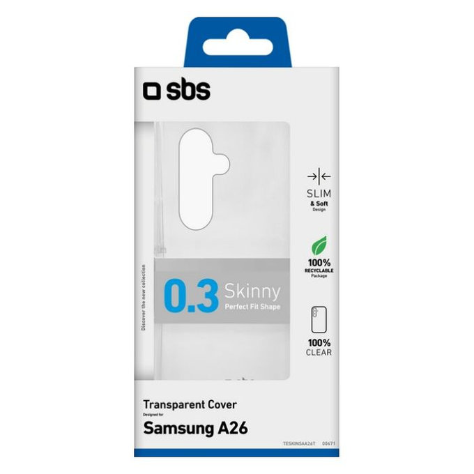 SBS - Tok Skinny - Samsung Galaxy A26, átlátszó