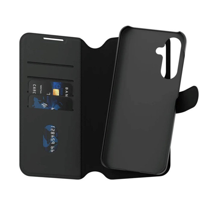 Tok Wallet Tango Two-In-One - Samsung A56 5G, fekete, PanzerGlass