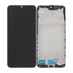 Samsung Galaxy A16 5G - LCD Kijelző + Érintőüveg + Keret (Blue Black) TFT