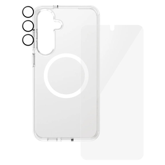 Bundle 3 az 1-ben Samsung Galaxy S25+ készülékhez, PanzerGlass
