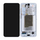 Samsung Galaxy S25 - LCD Kijelző + Érintőüveg + Keret (Icyblue) - GH82-36329C Genuine Service Pack