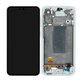 Samsung Galaxy A56 A566E - LCD Kijelző + Érintőüveg + Keret (Awesome Lightgray) - GH82-36829B Genuine Service Pack
