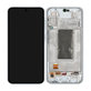 Samsung Galaxy A36 A366E - LCD Kijelző + Érintőüveg + Keret (Awesome Grey) - GH82-36841B Genuine Service Pack