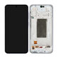 Samsung Galaxy A36 A366E - LCD Kijelző + Érintőüveg + Keret (Awesome Lavender) - GH82-36841D Genuine Service Pack