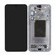 Samsung Galaxy S25 Plus - LCD Kijelző + Érintőüveg + Keret (Silver Shadow) OLED