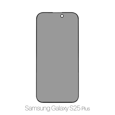 FixPremium Privacy Anti-Spy Glass - Edzett üveg - Samsung Galaxy S25 Plus
