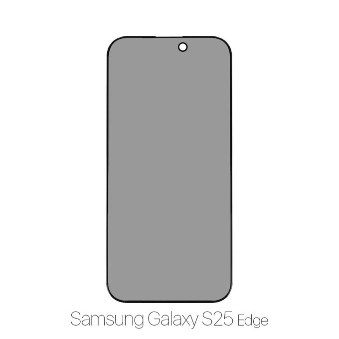 FixPremium Privacy Anti-Spy Glass - Edzett üveg - Samsung Galaxy S25 Edge