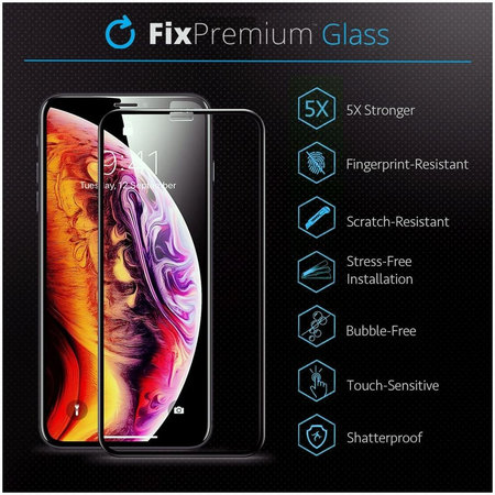 FixPremium FullCover Glass - Edzett üveg - Samsung Galaxy A36 A366E