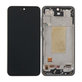 Samsung Galaxy A36 A366E - LCD Kijelző + Érintőüveg + Keret (Awesome Black) TFT