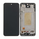 Samsung Galaxy A36 A366E - LCD Kijelző + Érintőüveg + Keret (Awesome Black) OLED