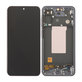 Samsung Galaxy A56 A566E - LCD Kijelző + Érintőüveg + Keret (Awesome Graphite) TFT
