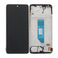 Xiaomi Redmi Note 14 Pro 4G 24116RACCG - LCD Kijelző + Érintőüveg + Keret (Midnight Black) OLED