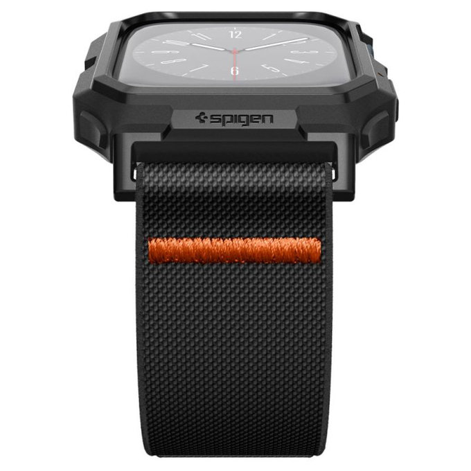 Spigen - Szíj Lite Fit "Pro" Apple Watch (44, 45mm), Matte Black