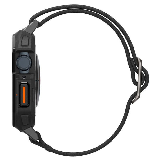 Spigen - Szíj Lite Fit "Pro" Apple Watch (44, 45mm), Matte Black