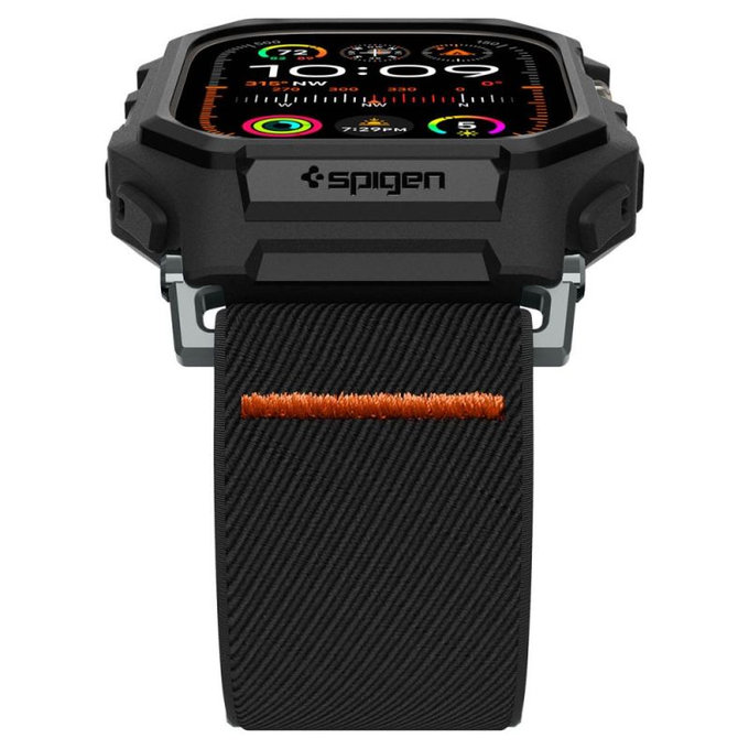 Spigen - Szíj Lite Fit "Pro" Apple Watch Ultra (49mm), Matte Black