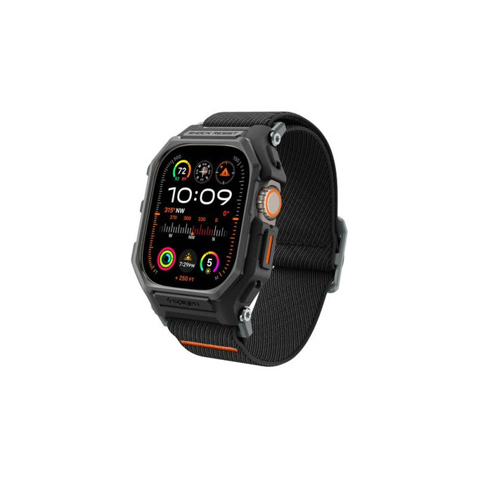 Spigen - Szíj Lite Fit "Pro" Apple Watch Ultra (49mm), Matte Black