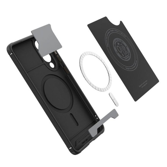 Spigen - Tok Core Armor MagSafe Samsung Galaxy S25 Edge, Matte Black