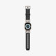 Spigen - Szíj Durapro Armor PU Apple Watch (42, 44, 45, 49mm), fekete