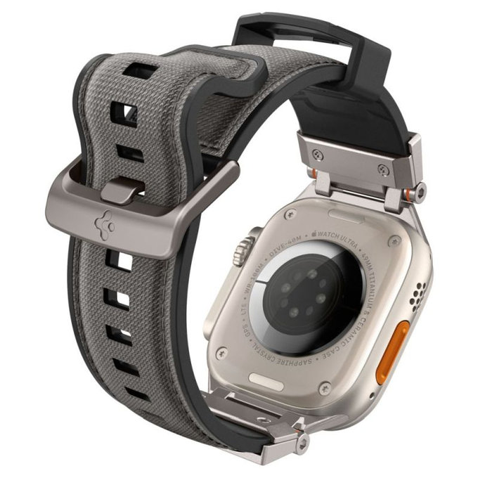 Spigen - Szíj Durapro Armor Apple Watch (42, 44, 45, 49mm), szürke