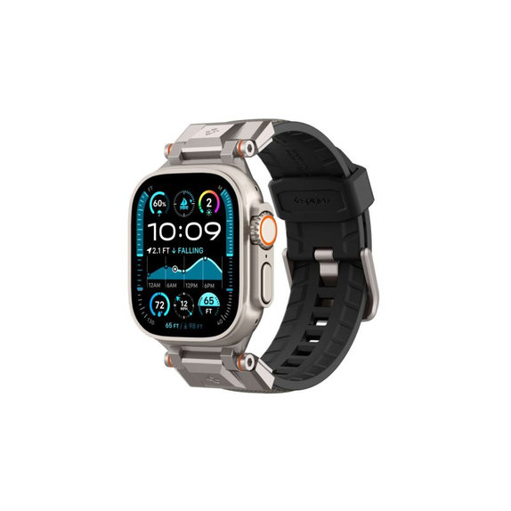 Spigen - Szíj Durapro Armor Apple Watch (42, 44, 45, 49mm), szürke