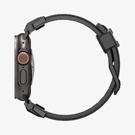 Spigen - Szíj Durapro Armor Apple Watch (42, 44, 45, 49mm), Black Edition