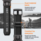 Spigen - Szíj Durapro Armor Apple Watch (42, 44, 45, 49mm), Black Edition