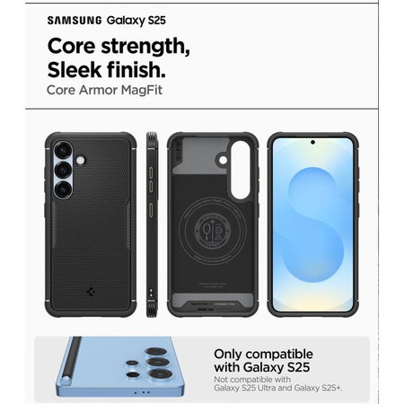 Spigen - Tok Core Armor MagSafe Samsung Galaxy S25, Matte Black