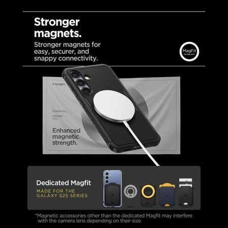 Spigen - Tok Core Armor MagSafe Samsung Galaxy S25, Matte Black