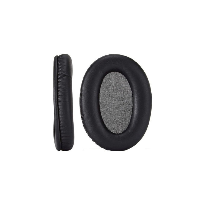 Csere fülpárnák HyperX Cloud II fejhallgatóhoz, bőr, Fekete, 1 pár