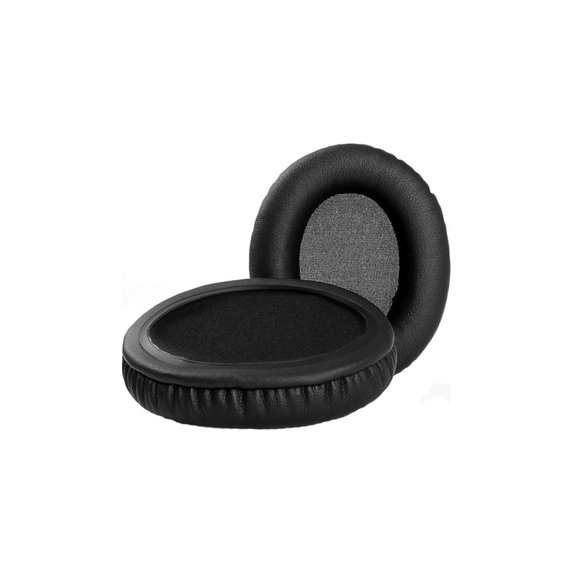 Csere fülpárnák HyperX Cloud Flight, Stinger fejhallgatóhoz, Memóriahab + PU bőr, Fekete, 1 pár