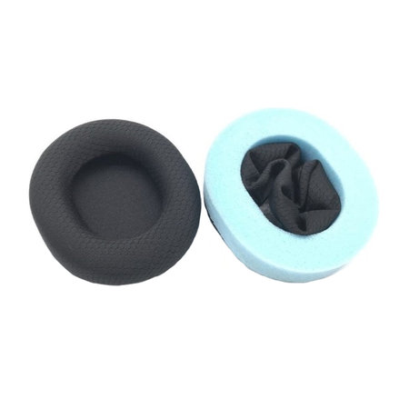 Csere fülpárnák SteelSeries Arctis fejhallgatóhoz, Memóriahab + Szövet, Fekete, 1 pár