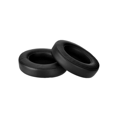 Csere fülpárnák Razer Kraken V2 Pro fejhallgatóhoz, Memóriahab + PU bőr, Fekete, 1 pár