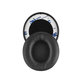 Csere fülpárnák Beats Solo Pro, Wireless fejhallgatóhoz, Memóriahab + PU bőr, Fekete, 1 pár