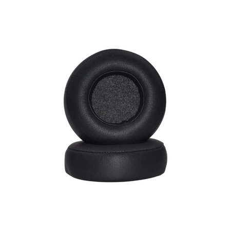 Csere fülpárnák Beats Pro fejhallgatóhoz, Memóriahab + PU bőr, Fekete, 1 pár