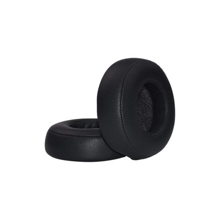 Csere fülpárnák Beats Pro fejhallgatóhoz, Memóriahab + PU bőr, Fekete, 1 pár
