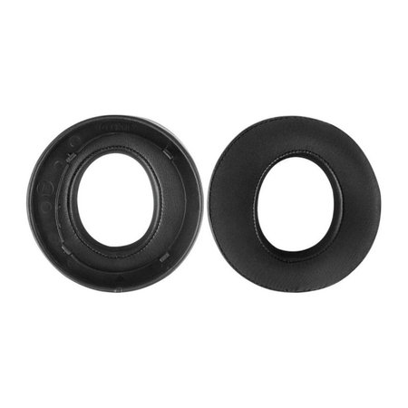 Csere fülpárnák Sony Playstation 5 Pulse 3D PS5 fejhallgatóhoz, Memóriahab + PU bőr, Fekete, Hűtő gél, 1 pár