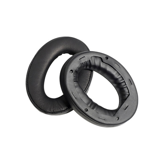 Csere fülpárnák Sony WH-1000XM4 fejhallgatóhoz, Memóriahab + PU bőr, Fekete, 1 pár