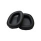 Csere fülpárnák Logitech G433 fejhallgatóhoz, Memóriahab + PU bőr, Fekete, 1 pár