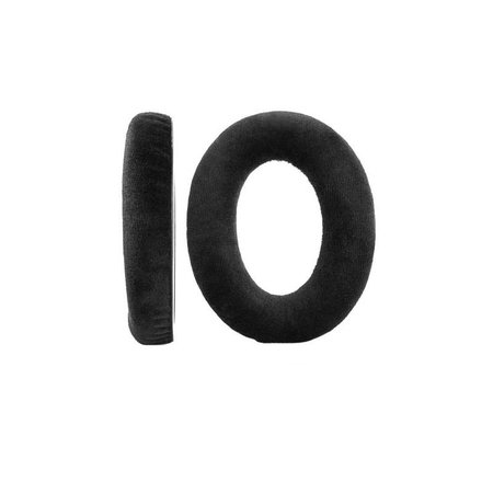 Csere fülpárnák Sennheiser HD598 fejhallgatóhoz, Memóriahab + PU bőr, Fekete, Hűtő gél, 1 pár