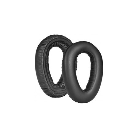 Csere fülpárnák Sennheiser PXC550 fejhallgatóhoz, Memóriahab + PU bőr, Fekete, 1 pár