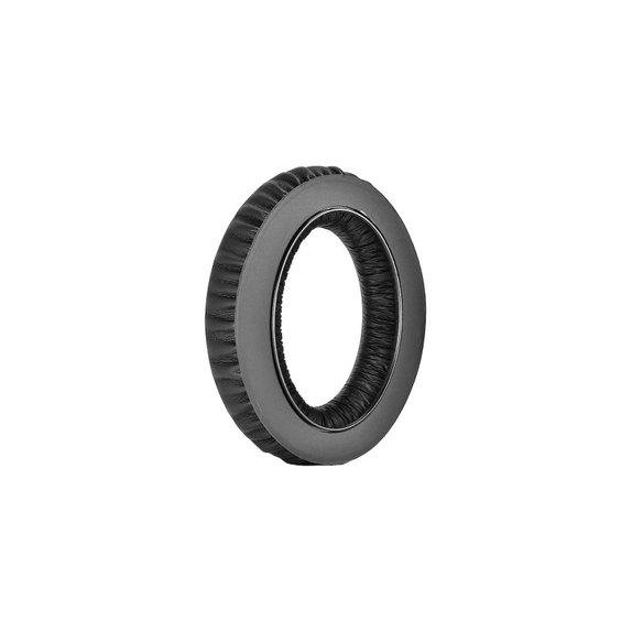Csere fülpárnák Sennheiser HD650 fejhallgatóhoz, Memóriahab + PU bőr, Fekete, 1 pár
